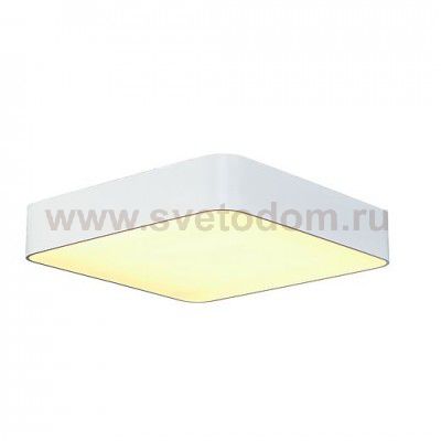SLV 133821 MEDO 60 SQUARE Deckenleuchte, eckig, weiss, 4xT5 24W
