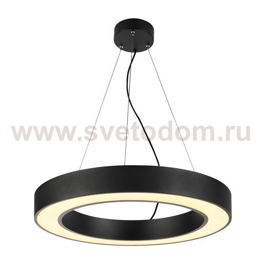 SLV 133840 MEDO PRO 60 RING Pendel- leuchte, schwarz, LED