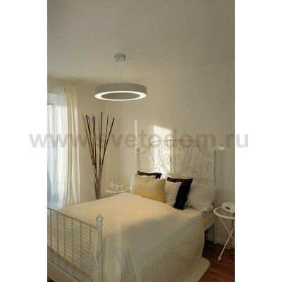 SLV 133841 MEDO PRO 60 RING Pendel- leuchte, weiss, LED