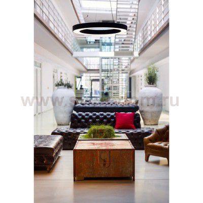 SLV 133850 MEDO PRO 90 RING Pendel- leuchte, schwarz, LED