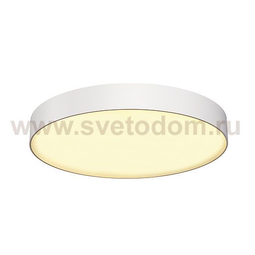 SLV 133861 MEDO PRO 90 Deckenleuchte, rund, weiss, 4xT5 24W, 2xT5 39W