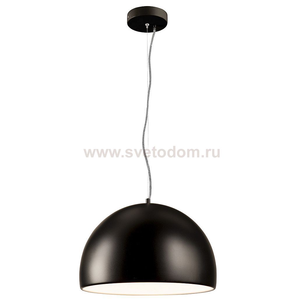 133886 SLV BELA 40 светильник подвесной с LED 24Вт, 3000К, 1350лм, черный/ белый