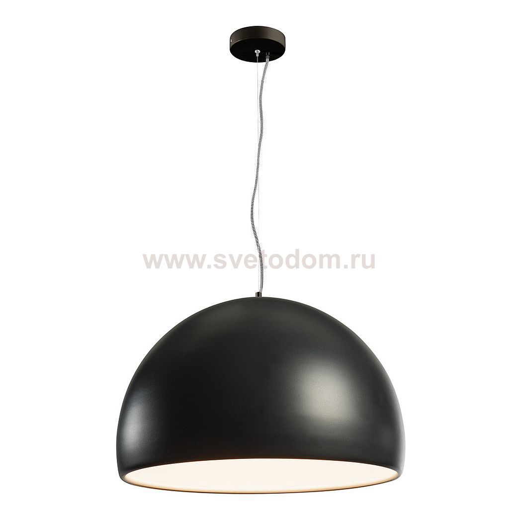 133896 SLV BELA 60 светильник подвесной с LED 31Вт, 3000К, 1850лм, черный/ белый