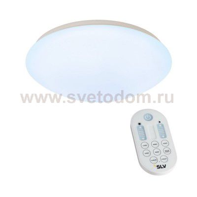134050 SLV LIPSY 36 мАSTER KELVIN CONTROL светильник накладной с ПДУ и LED 39Вт, 2700-6500К, 2300-2900лм, белый