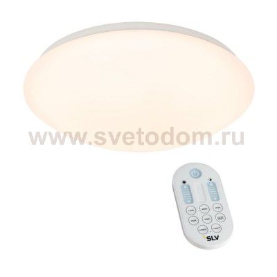134060 SLV LIPSY 50 мАSTER KELVIN CONTROL светильник накладной с ПДУ и LED 52Вт, 2700-6500К, 3600-4500лм, белый