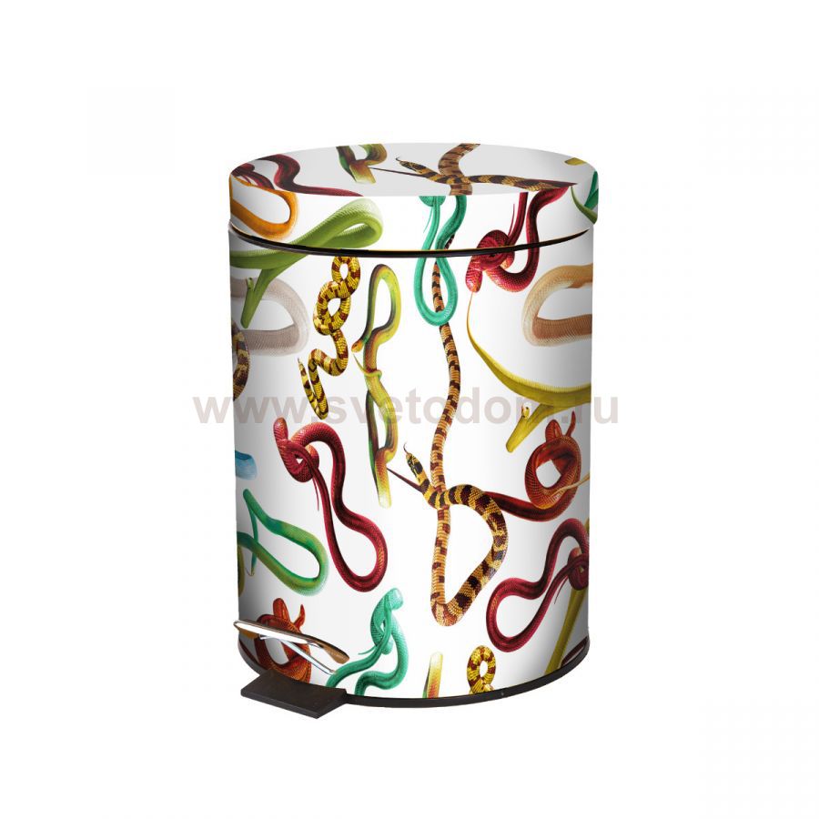 Мусорное ведро Snakes White 5L