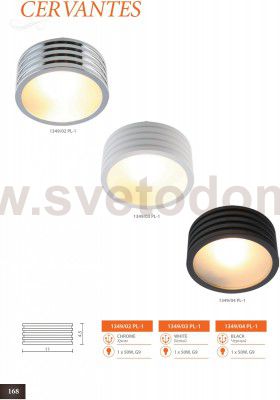 Светильник потолочный Divinare 1349/03 PL-1 CERVANTES