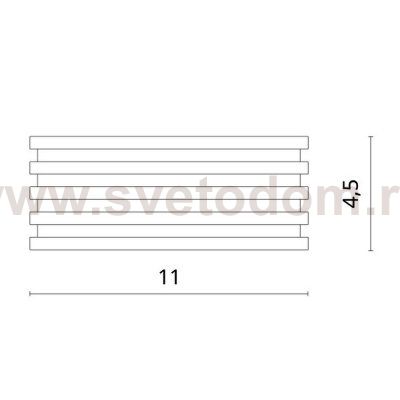Светильник потолочный Divinare 1349/02 PL-1 CERVANTES