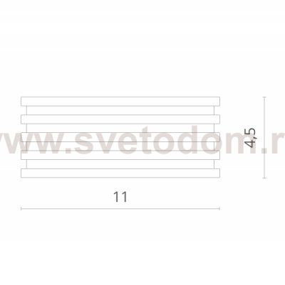 Светильник потолочный Divinare 1349/04 PL-1 CERVANTES