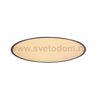 SLV 135060 MEDO 40 LED Einbauleuchte, mit Rahmen, schwarz