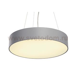 SLV 135074 MEDO 40 LED Deckenleuchte, silbergrau, optional abpendelbar