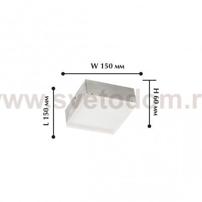 Светильник настенно-потолочный Favourite 1351-18C Flashled