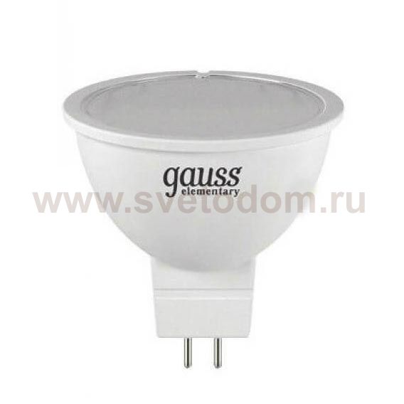 Лампа Gauss Elementary MR16 11W 850lm 3000K GU5.3 LED (13511)
