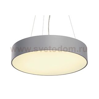SLV 135124 MEDO 60 LED Deckenleuchte, silbergrau, optional abpendelbar