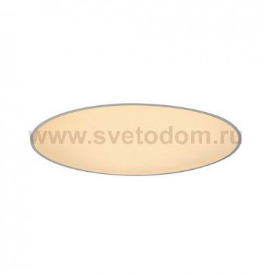 SLV 135164 MEDO 90 LED Einbauleuchte, mit Rahmen, silbergrau