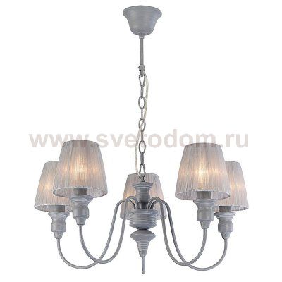 Люстра Favourite 1352-5P серебро патина