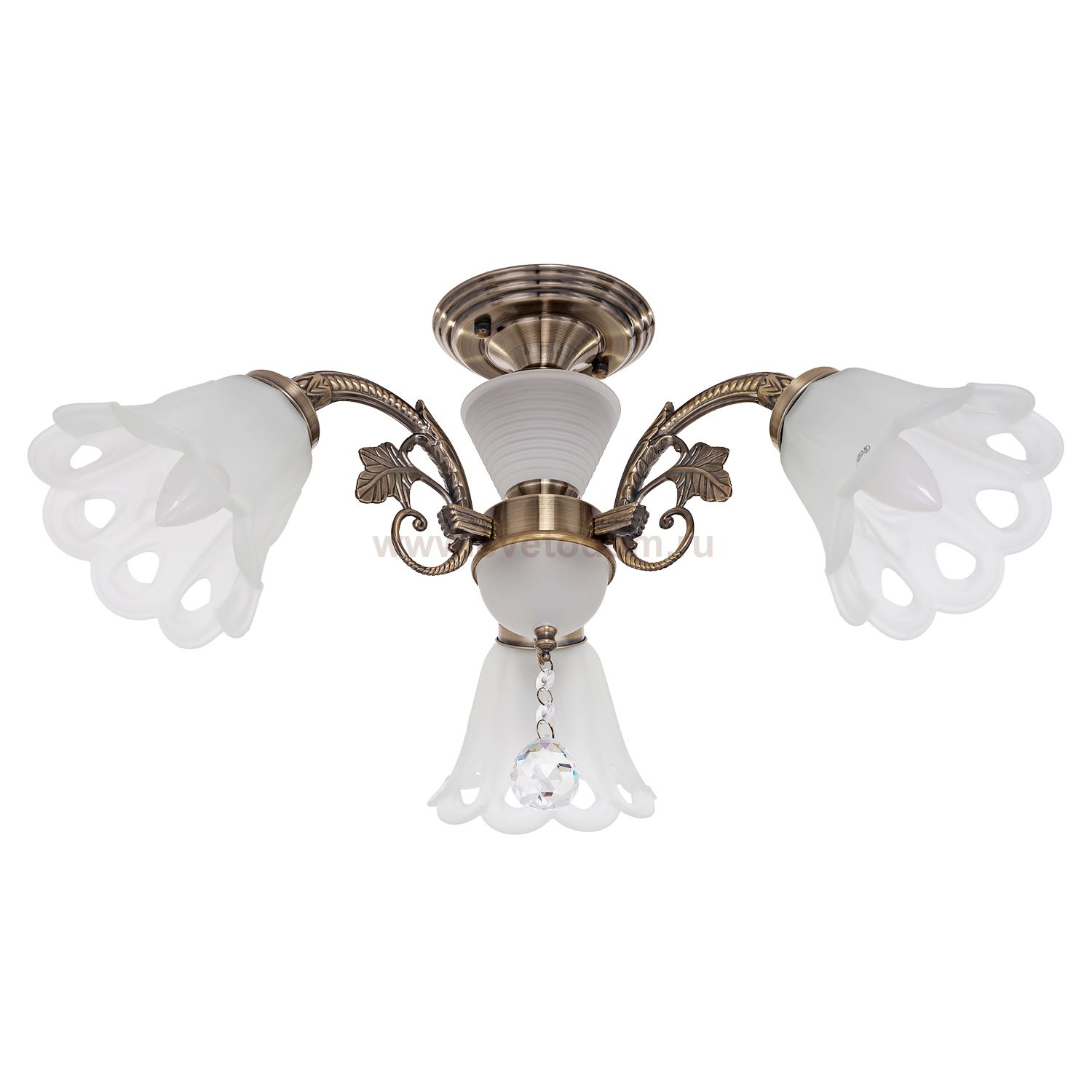 Люстра классическая Экономсвет 13607/3AB WT