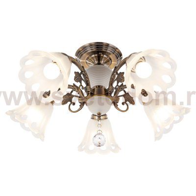 Люстра классическая Экономсвет 13607/5AB WT