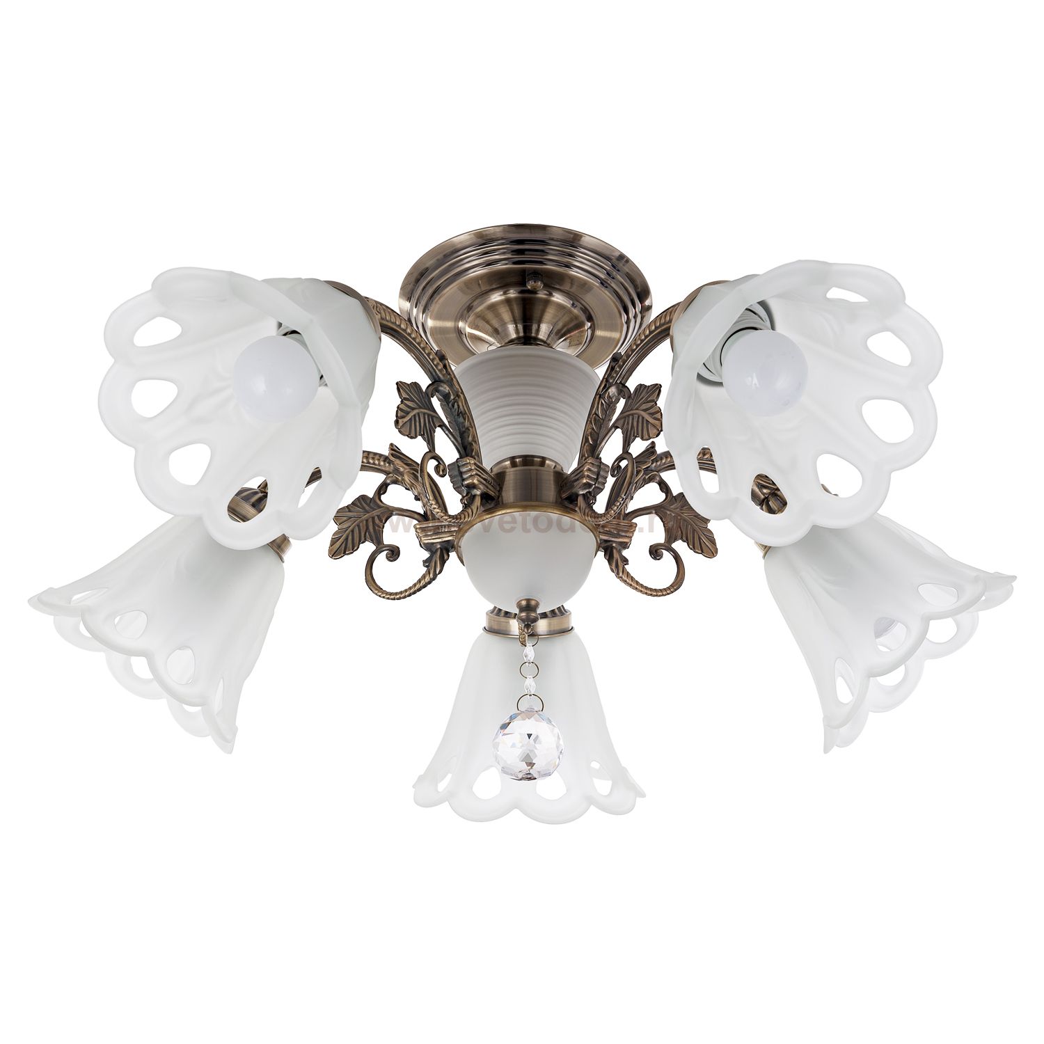 Люстра классическая Экономсвет 13607/5AB WT