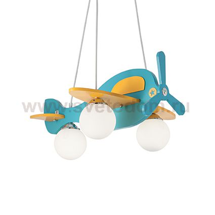 Ideal Lux AVION-1 SP3 (BLU/GIALLO) Светильник подвесной