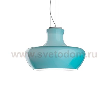 Подвесной светильник Ideal lux ALADINO SP1 D45 AZZURRO (137261)
