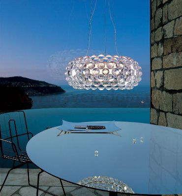 Подвесной светильник Foscarini CABOCHE средний хром