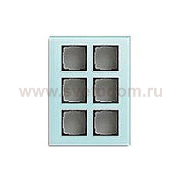 Gira FKB-SYS Стекло Накладка для модульной стойки 6-ая (G138618)