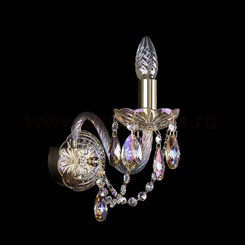 Светильник настенный бра Bohemia Ivele 1400/1/160/G/M701