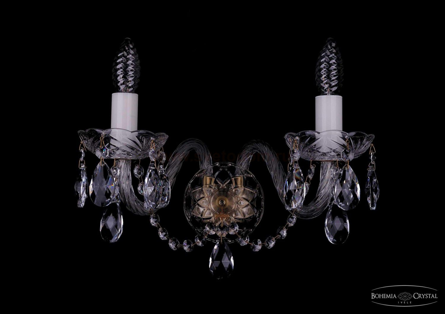 Светильник настенный бра Bohemia Ivele 1400/2/Big/Pa