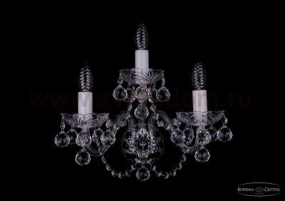 Светильник настенный бра Bohemia Ivele 1400/3/Big/Ni/Balls