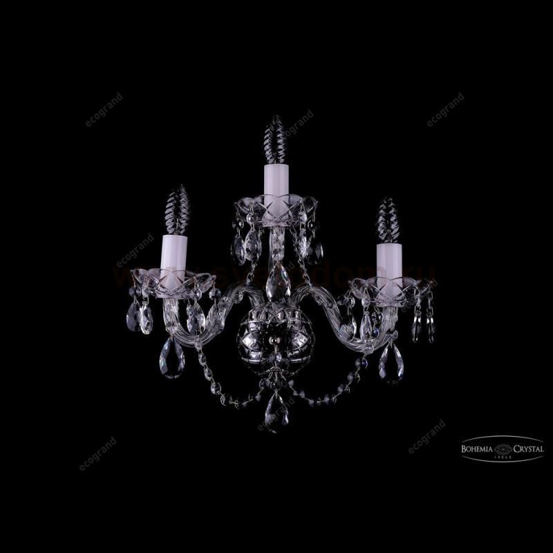 Светильник настенный бра Bohemia Ivele 1400/3/Ni/BIG