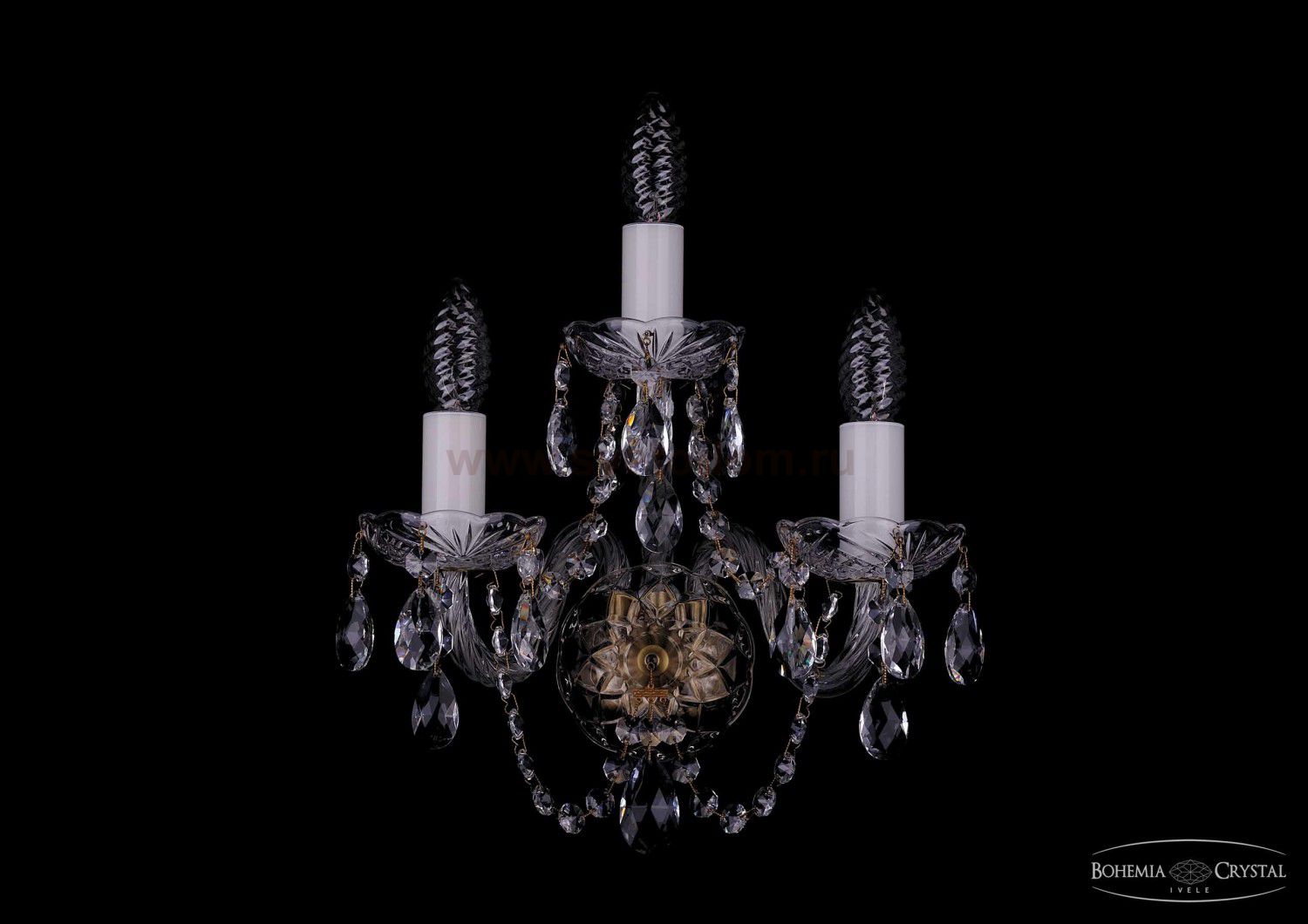 Светильник настенный бра Bohemia Ivele 1400/3/Pa