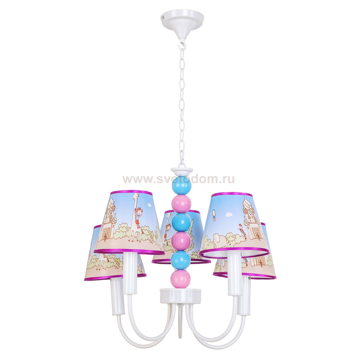 Светильник ЭкономСвет 14006BAU/5PAINTING