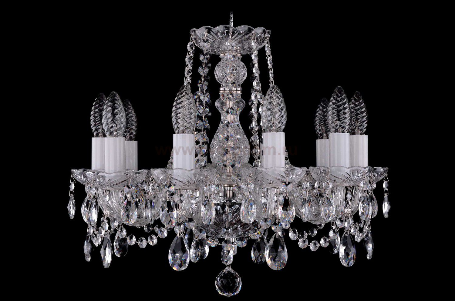 Люстра хрустальная Bohemia Ivele 1402/10/141/Ni