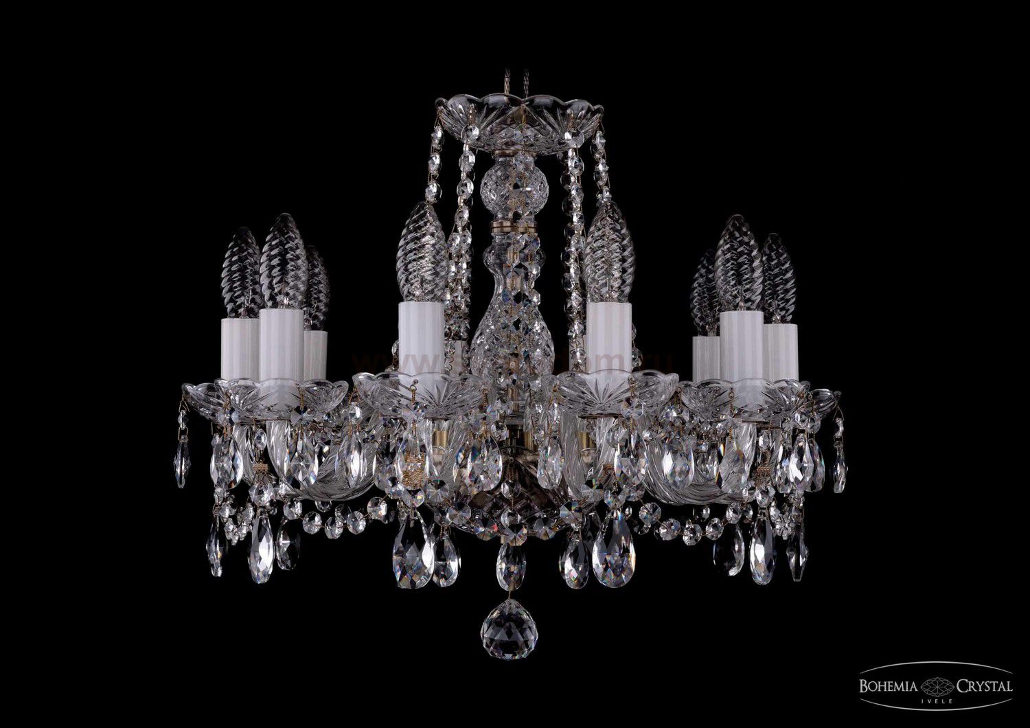 Люстра хрустальная Bohemia Ivele 1402/10/141/Pa