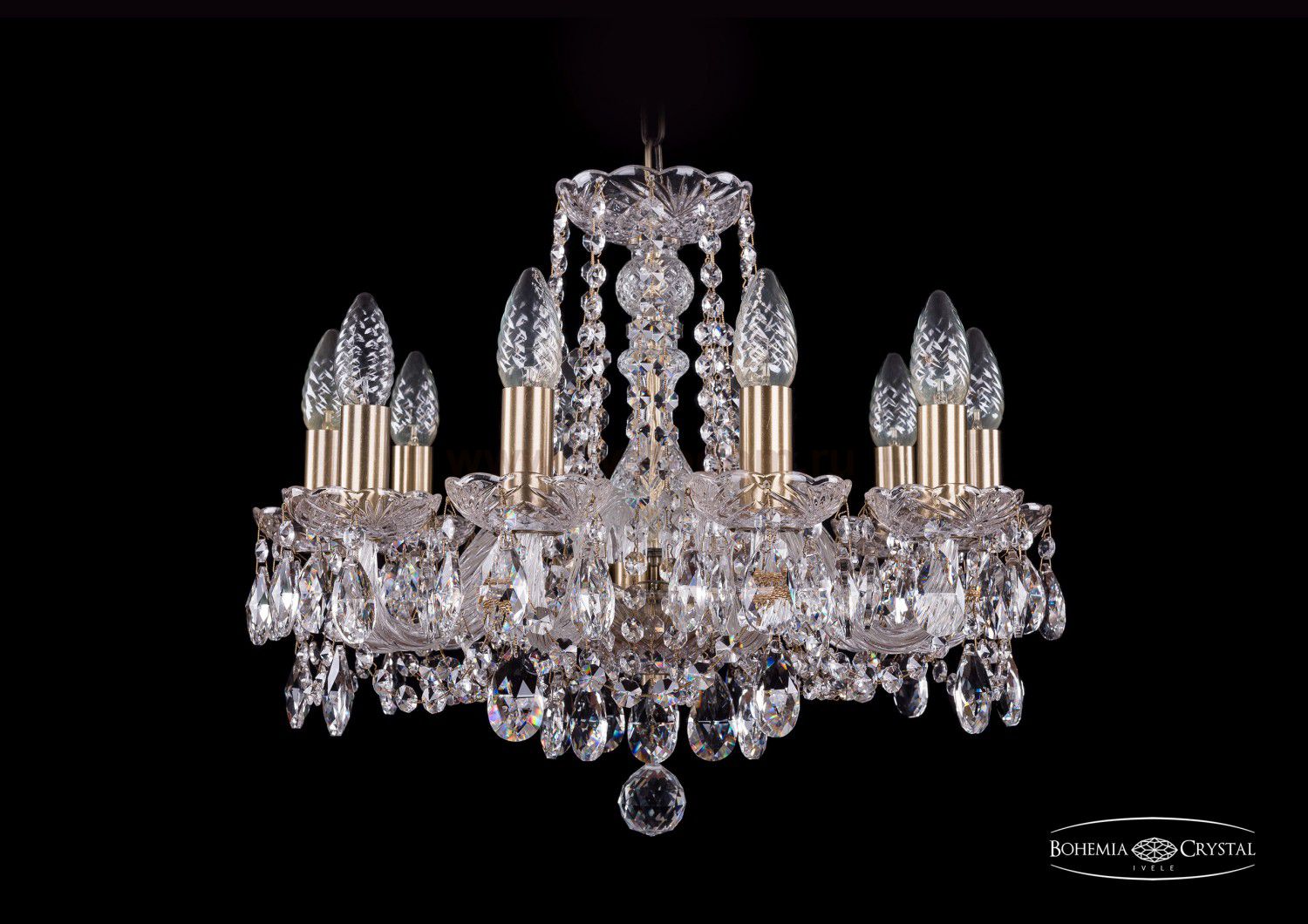 Люстра хрустальная Bohemia Ivele 1402/10/160/Pa