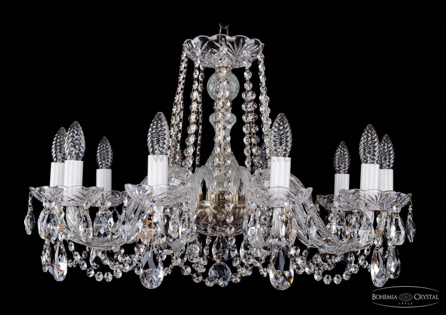 Люстра хрустальная Bohemia Ivele 1402/10/240/Pa