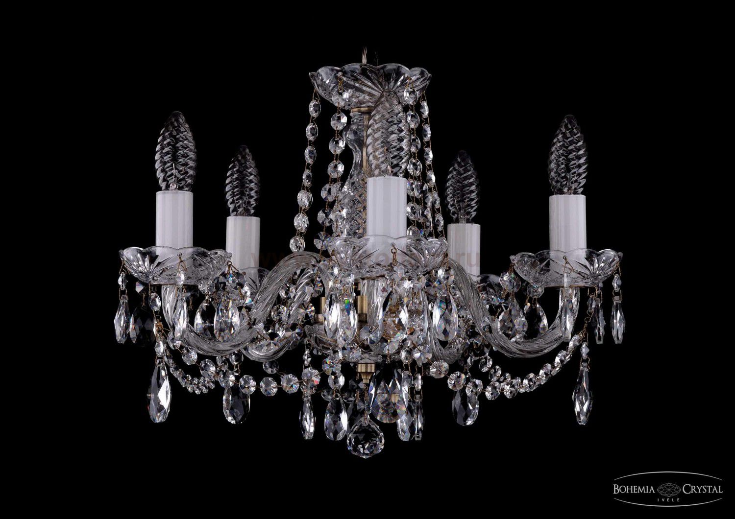 Люстра хрустальная Bohemia Ivele 1402/5/141/Pa