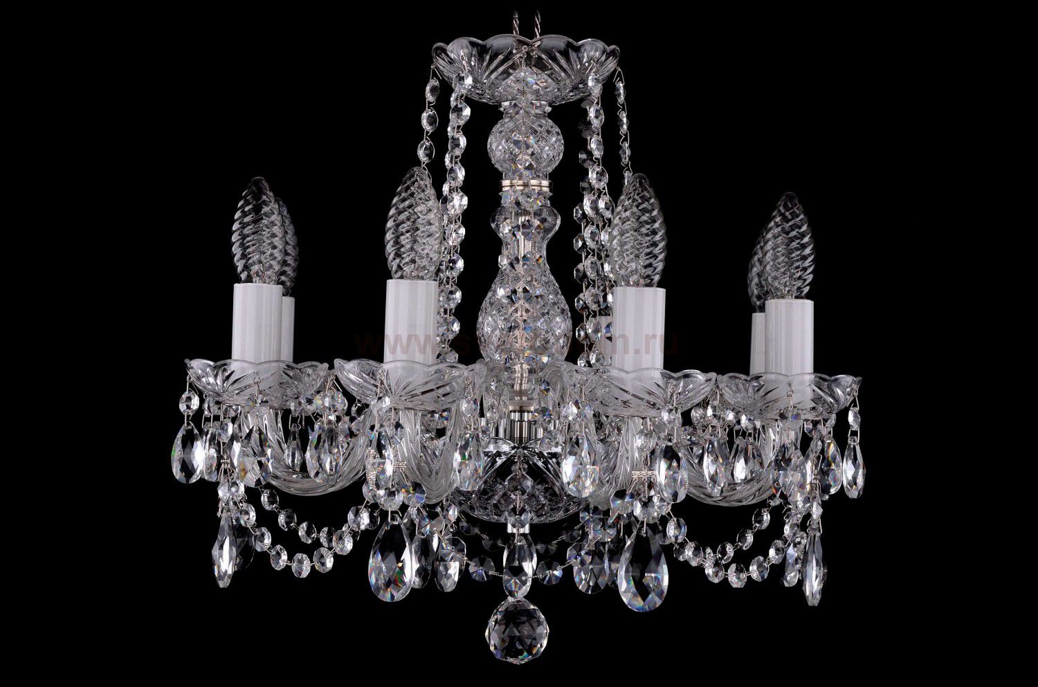 Люстра хрустальная Bohemia Ivele 1402/8/141/Ni