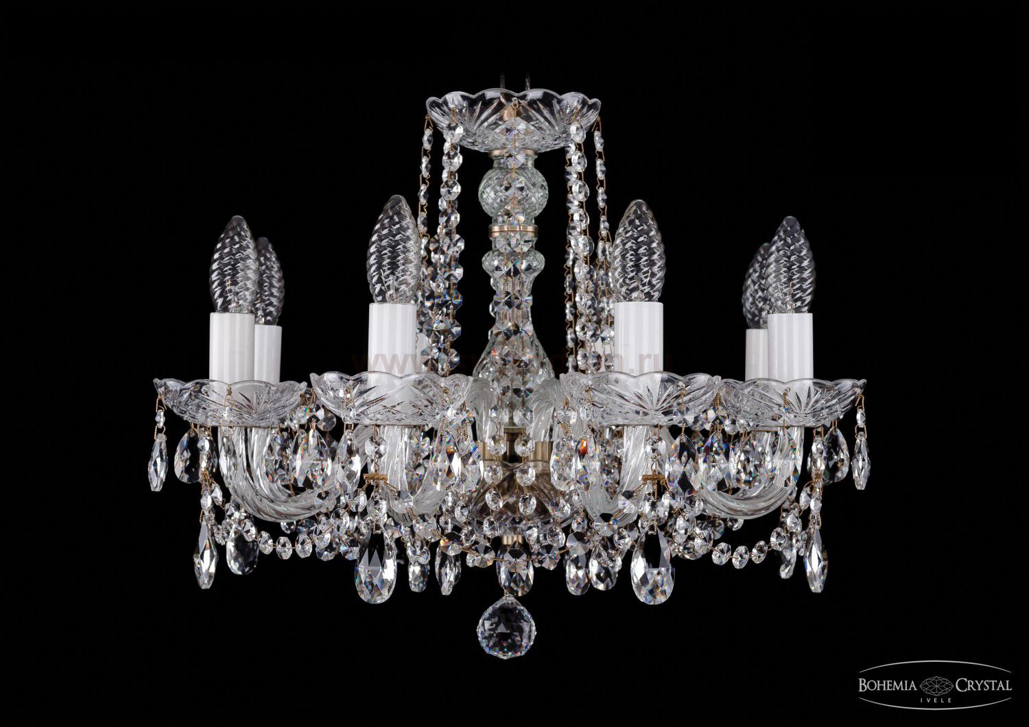 Люстра хрустальная Bohemia Ivele 1402/8/160/Pa
