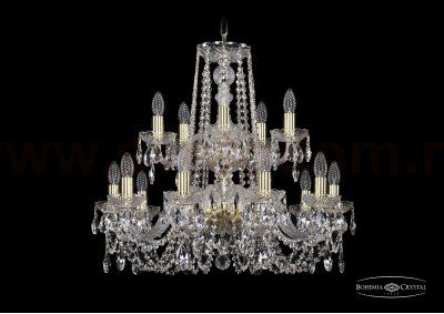 Люстра хрустальная Bohemia Ivele 1402/10+5/240/2d/G