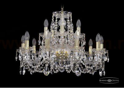 Люстра хрустальная Bohemia Ivele 1402/10+5/240/G