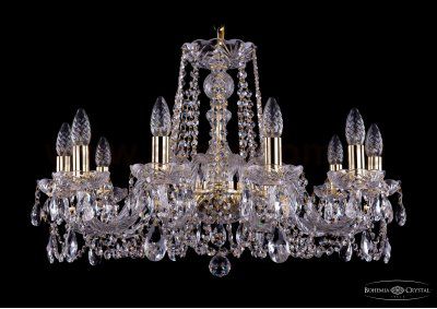 Люстра хрустальная Bohemia Ivele 1402/10/240/G