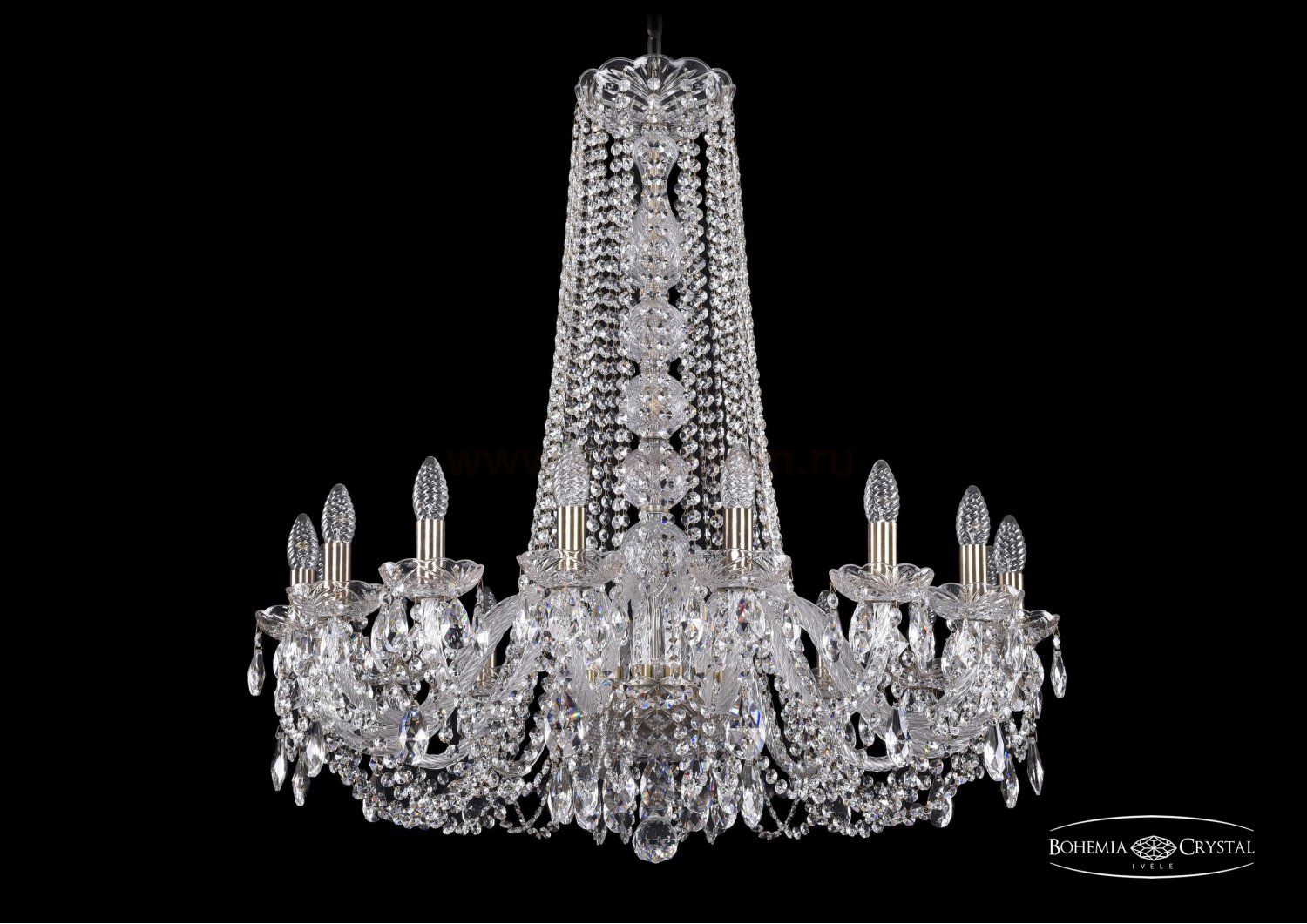 Люстра хрустальная Bohemia Ivele 1402/16/300/h-90/Pa