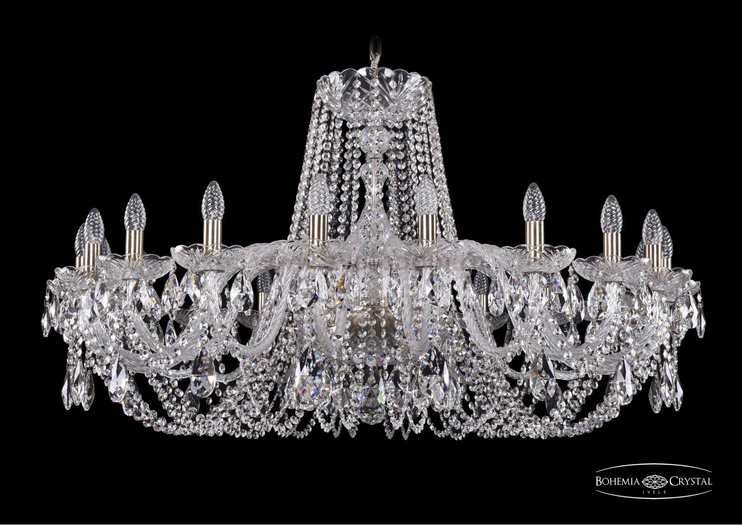 Люстра хрустальная Bohemia Ivele 1402/20/400/Pa