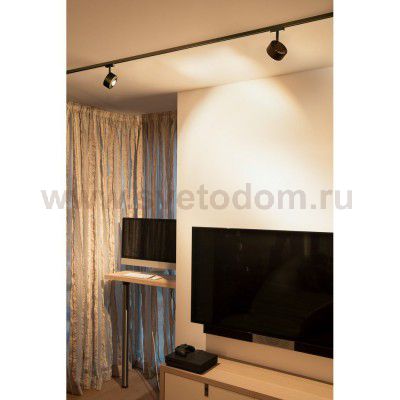 140250 SLV D-TRACK, TOTHEE светильник с LED 17Вт, 3000К, 1250лм, 25°, черный