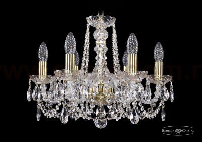 Люстра хрустальная Bohemia Ivele 1402/6/160/G
