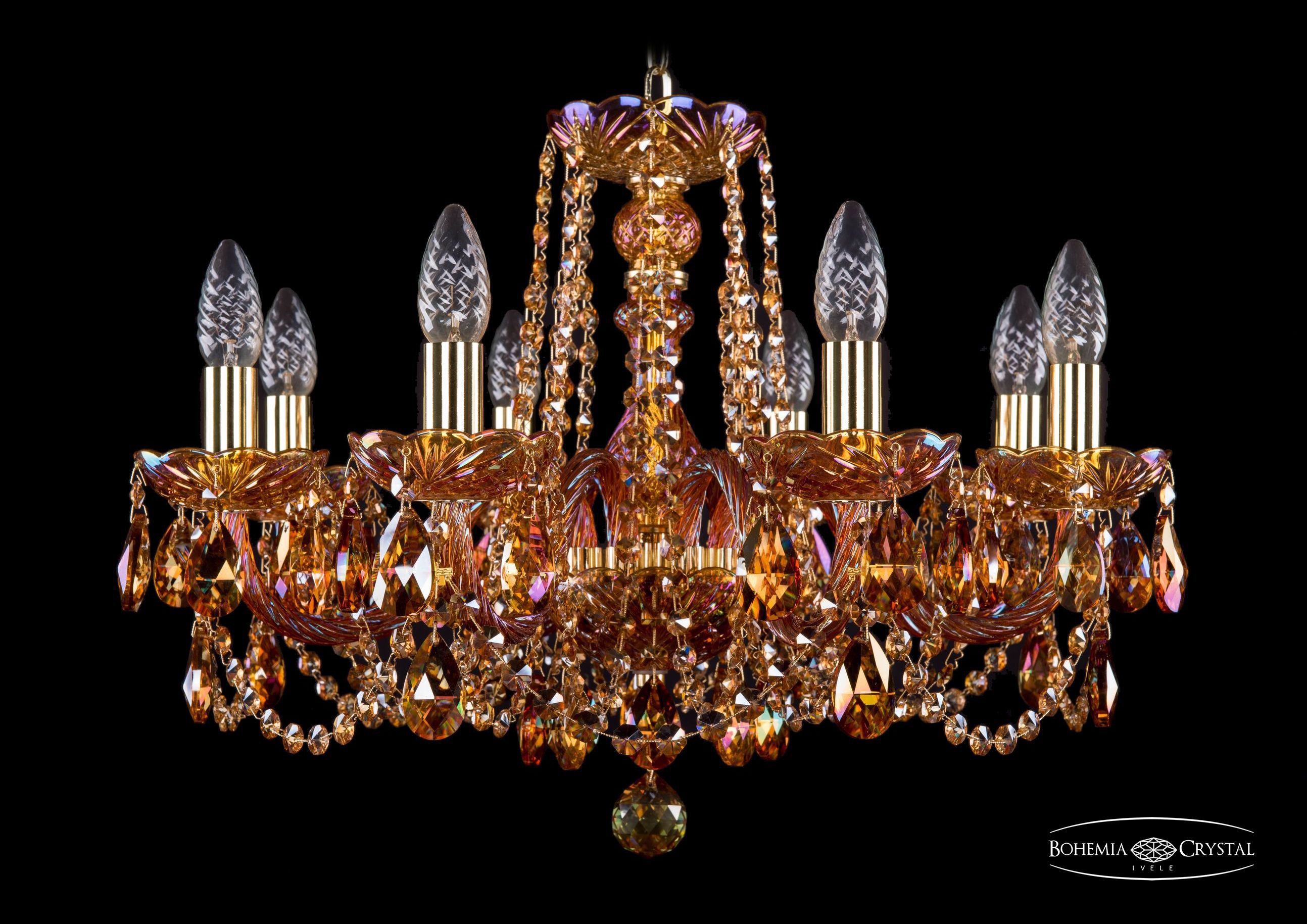 Люстра Bohemia Ivele 1402/8/195/G/M711