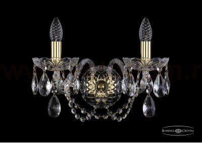 Светильник настенный бра Bohemia Ivele 1402B/2/160/XL/G