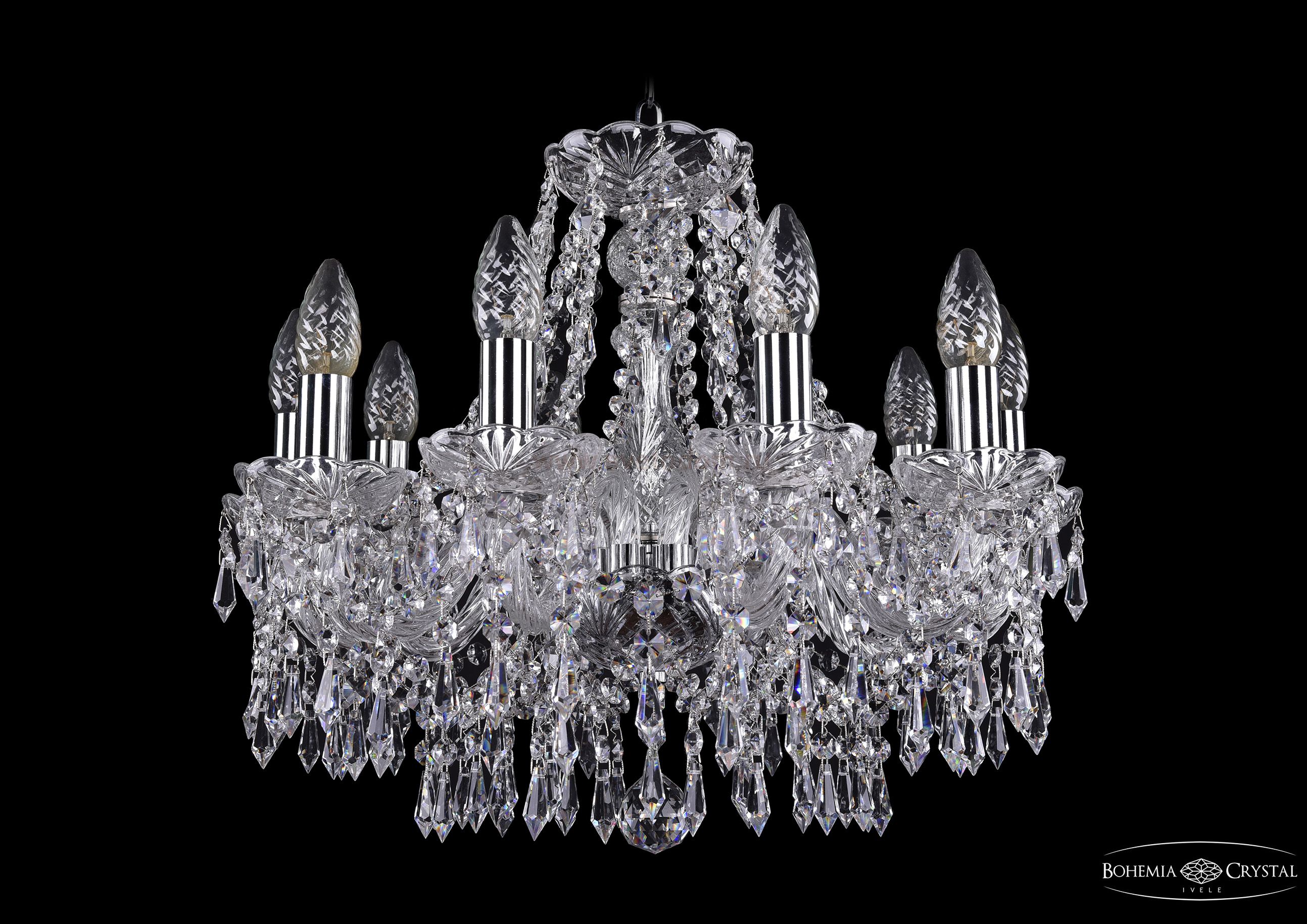 Люстра Bohemia Ivele 1403/10/160/Ni